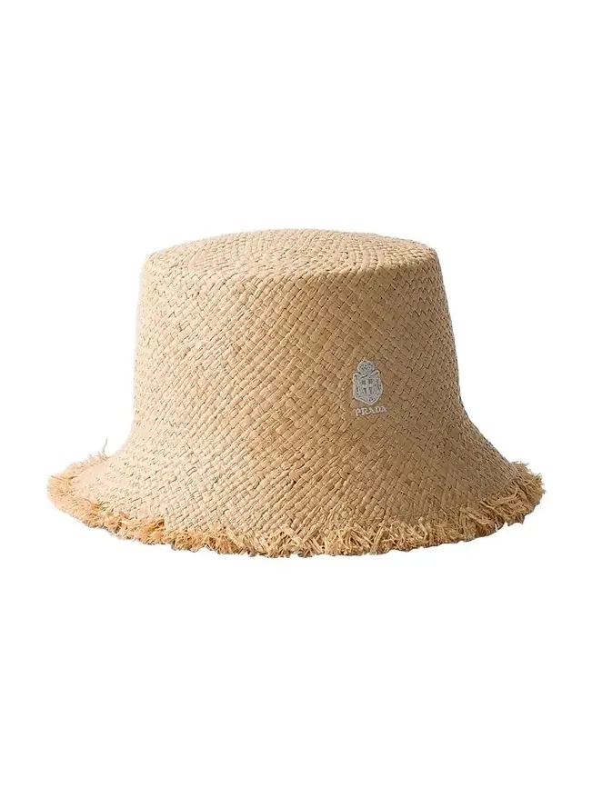 Men's Raffia Bucket Hat