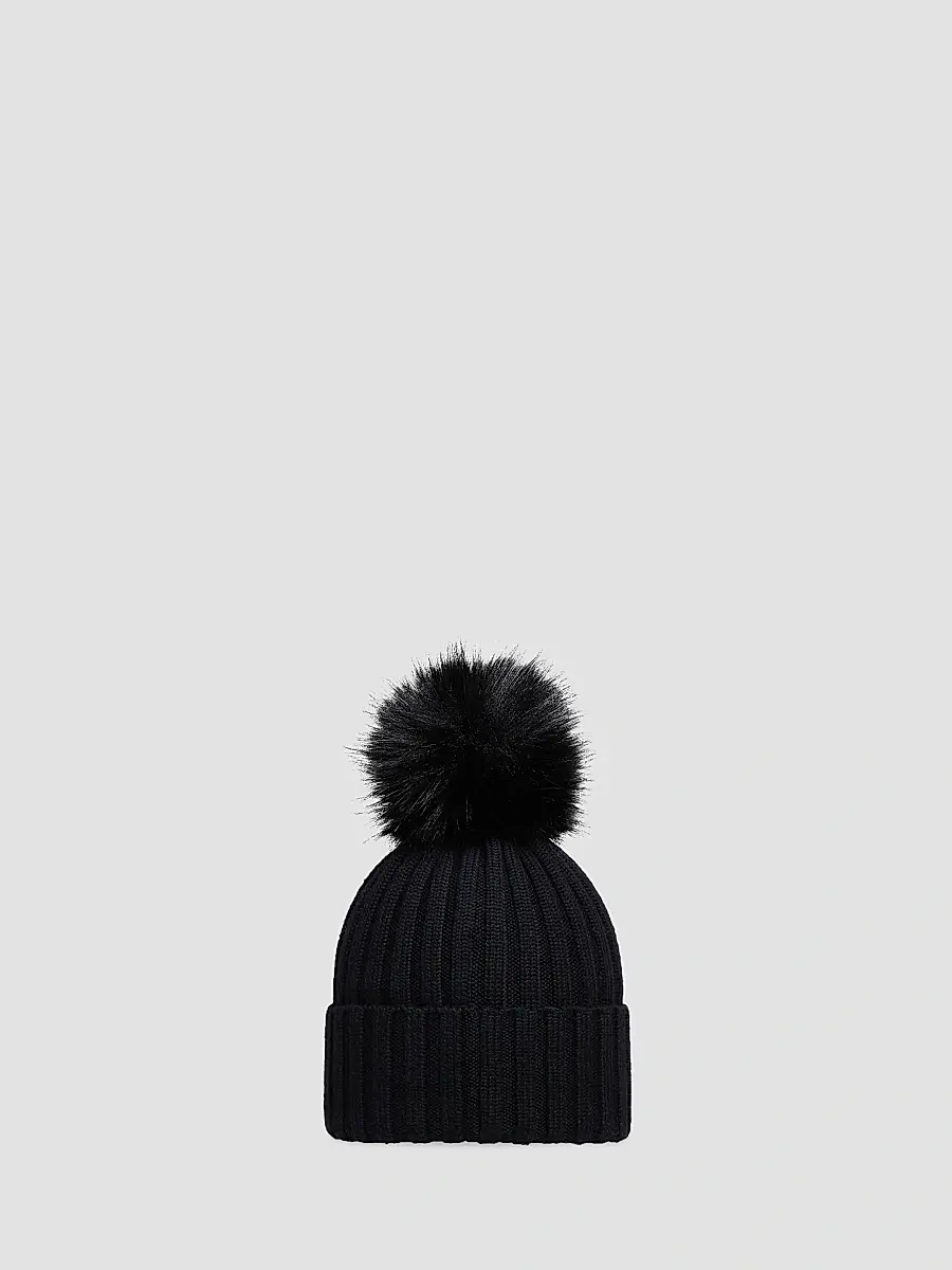 Moncler Women's Beanie Hat in Wool | Thumbnail 2