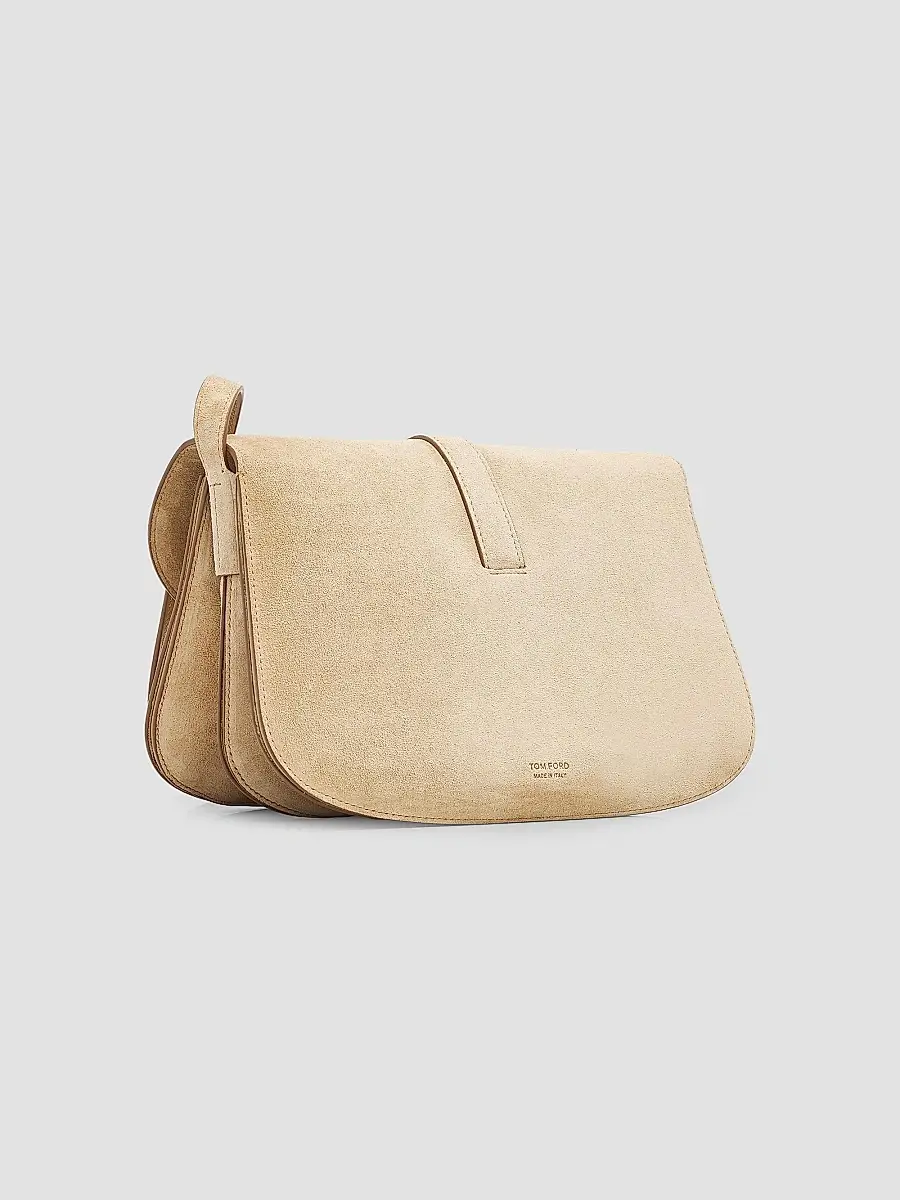 Tom Ford Women's Kara Small Suede Crossbody Bag | Thumbnail 2