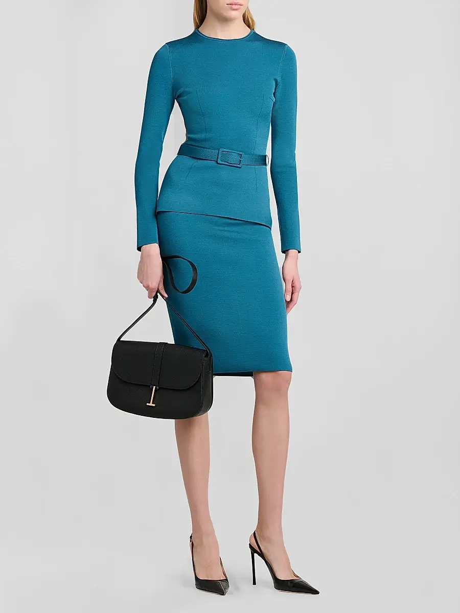 Tom Ford Women's Kara Medium Leather Crossbody Bag | Thumbnail 5