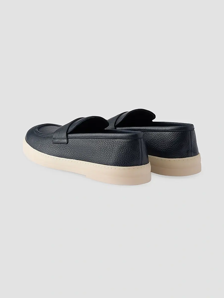Prada Men's Leather Loafers | Thumbnail 3 Prada Men's Leather Loafers | Thumbnail 3