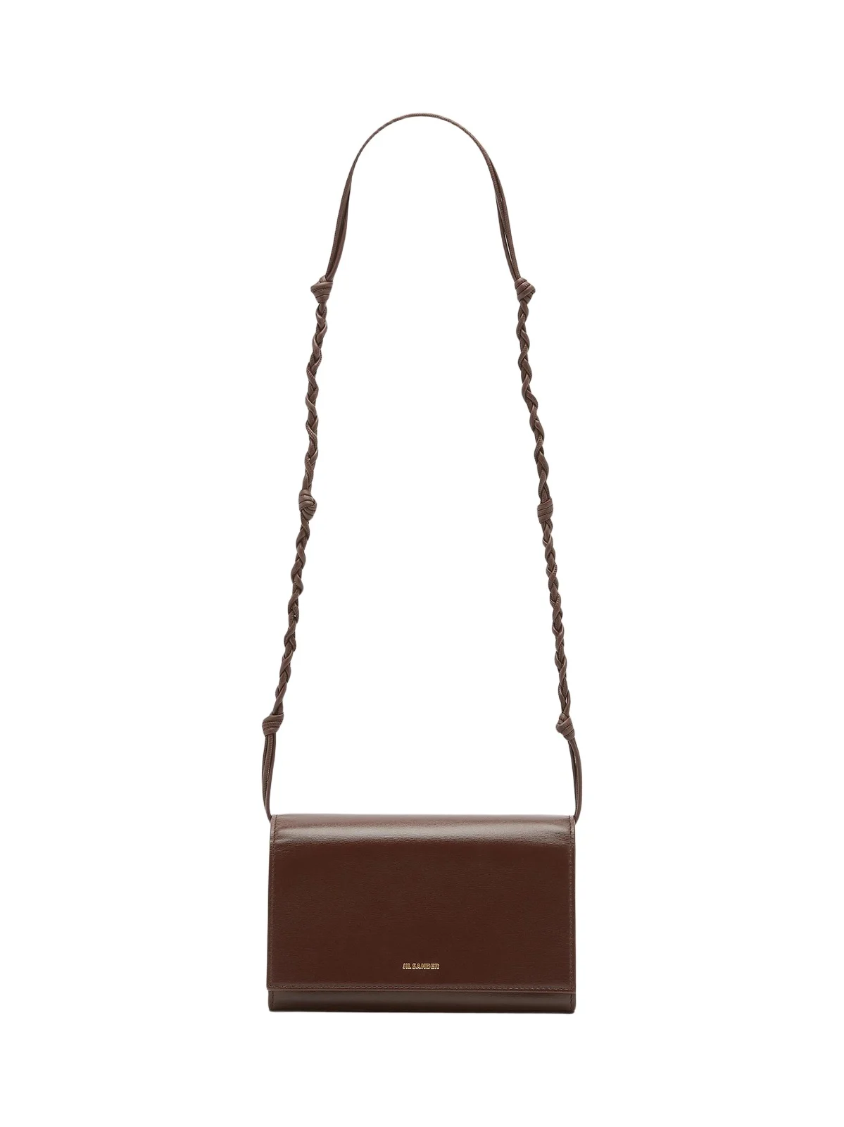 Jil Sander Women's Tangle Leather Wallet-On-Strap