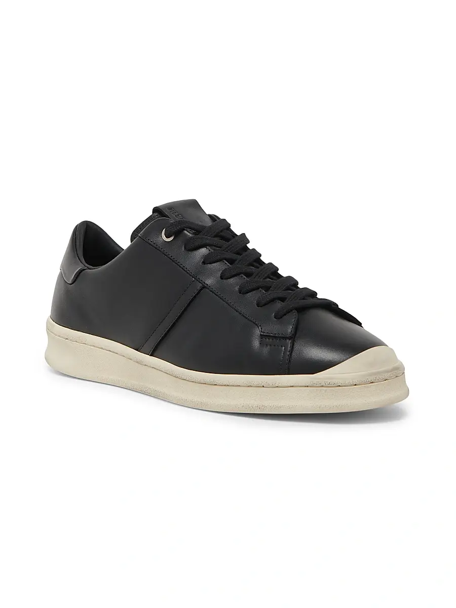 Jil Sander Men's Leather Low-Top Sneakers | Thumbnail 2 Jil Sander Men's Leather Low-Top Sneakers | Thumbnail 2