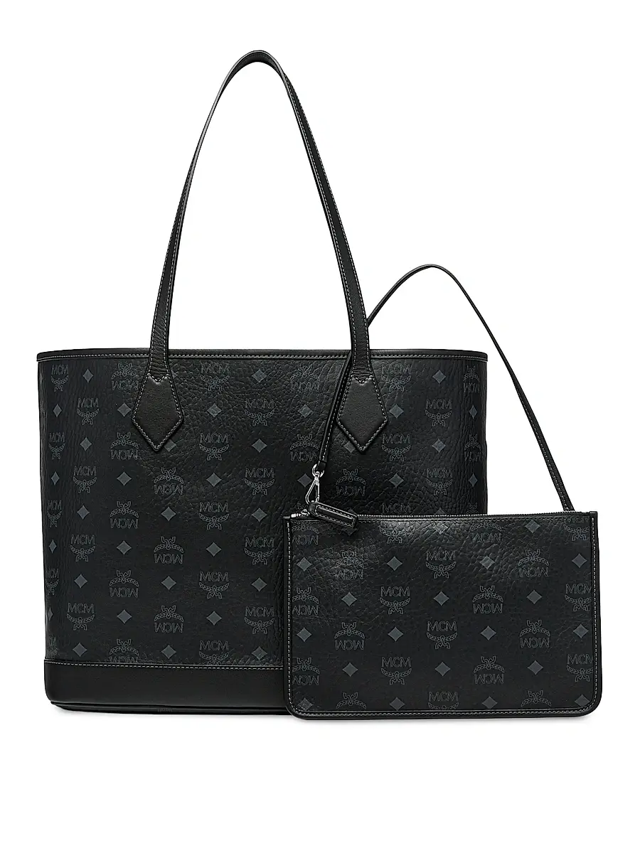 MCM Women's Medium Liz Visetos Shopper Bag | Thumbnail 4