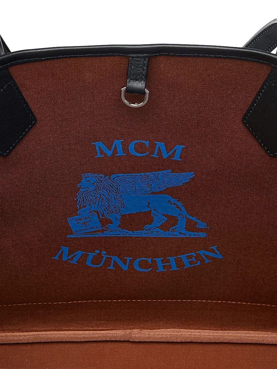 MCM Women's Medium Liz Visetos Shopper Bag | Thumbnail 6