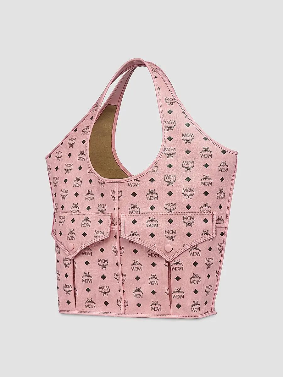 MCM Women's Aren VI Leni Shopper Tote Bag | Thumbnail 4 MCM Women's Aren VI Leni Shopper Tote Bag | Thumbnail 4