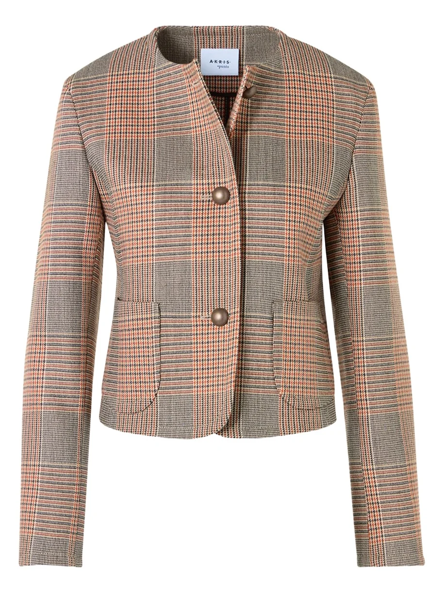 Glen Plaid Wool Jacket Glen Plaid Wool Jacket