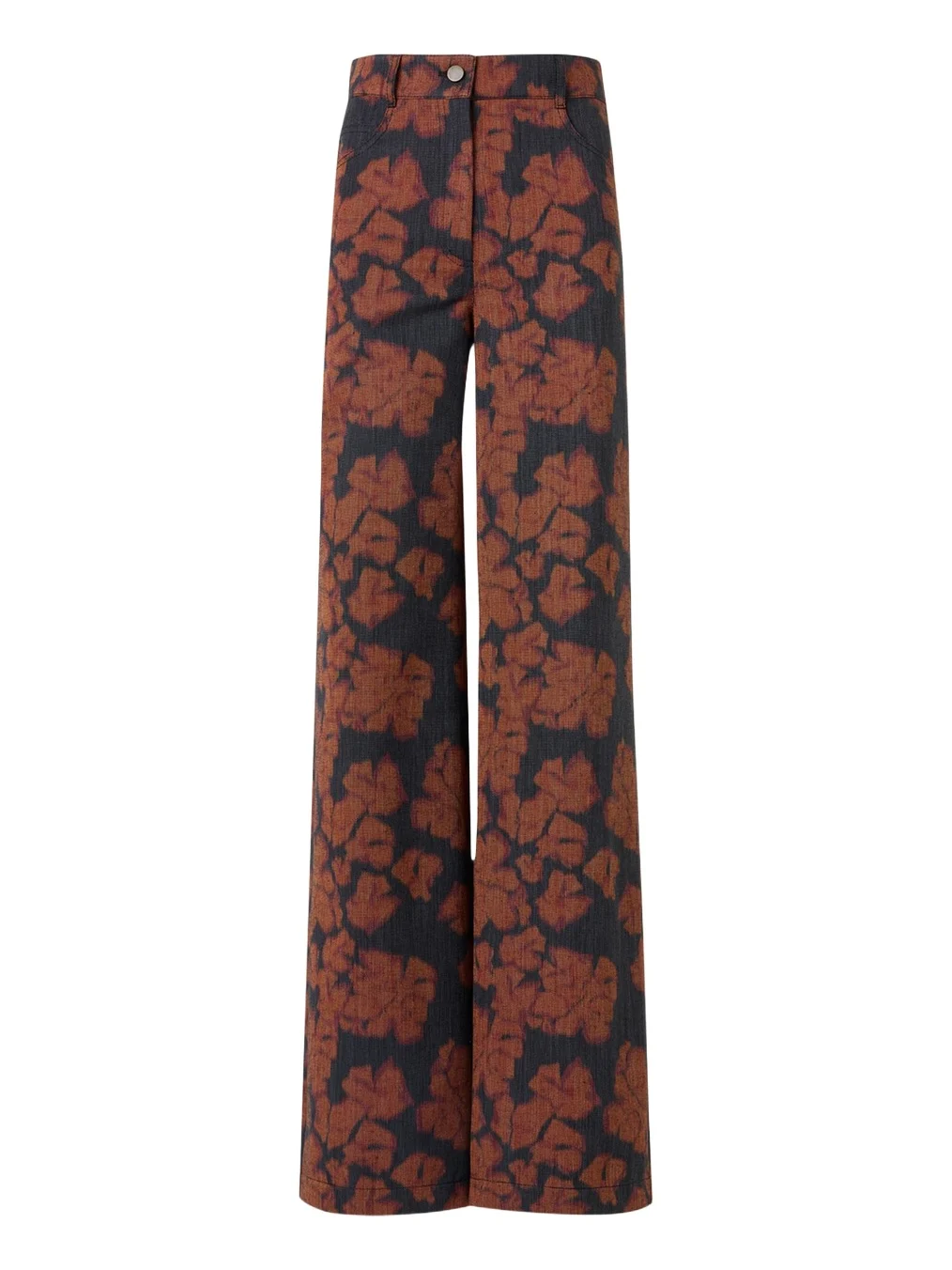 Cooper Ikat Flower Pants in Cotton Canvas Cooper Ikat Flower Pants in Cotton Canvas