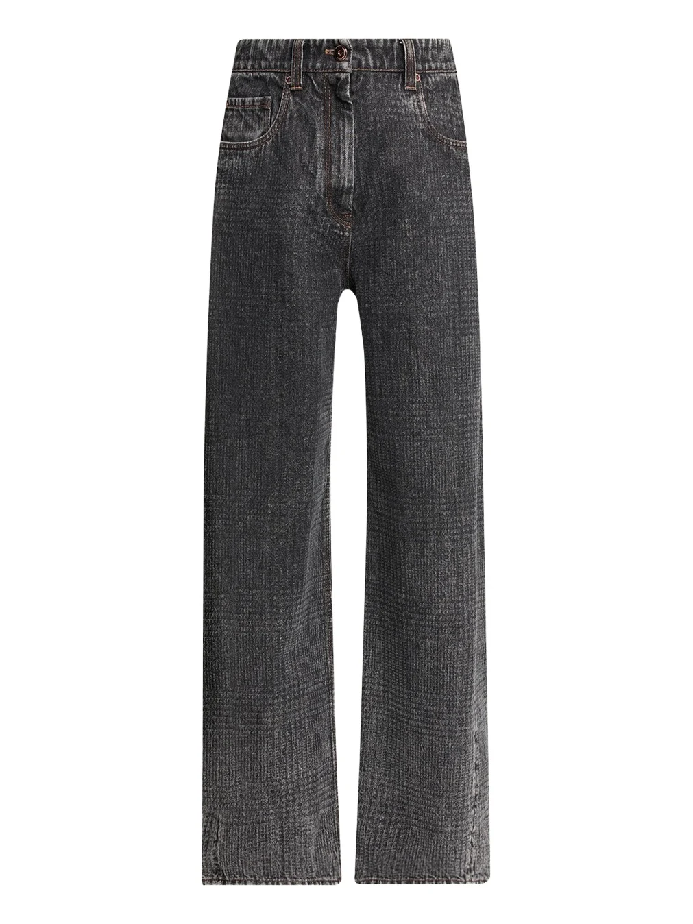 Wide-Leg Denim Trousers Wide-Leg Denim Trousers