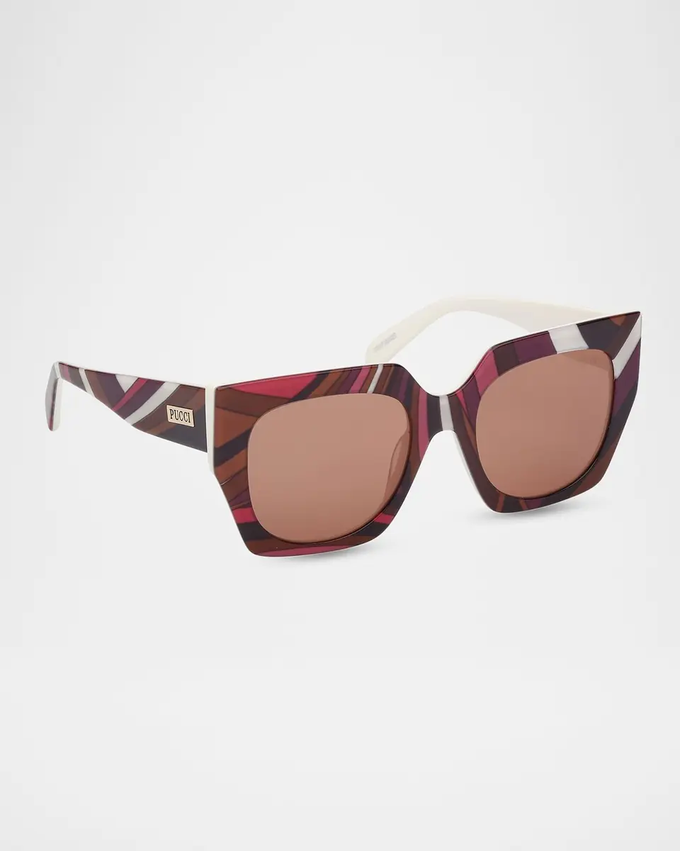 Pucci 52mm Acetate Butterfly Sunglasses | Thumbnail 2 Pucci 52mm Acetate Butterfly Sunglasses | Thumbnail 2