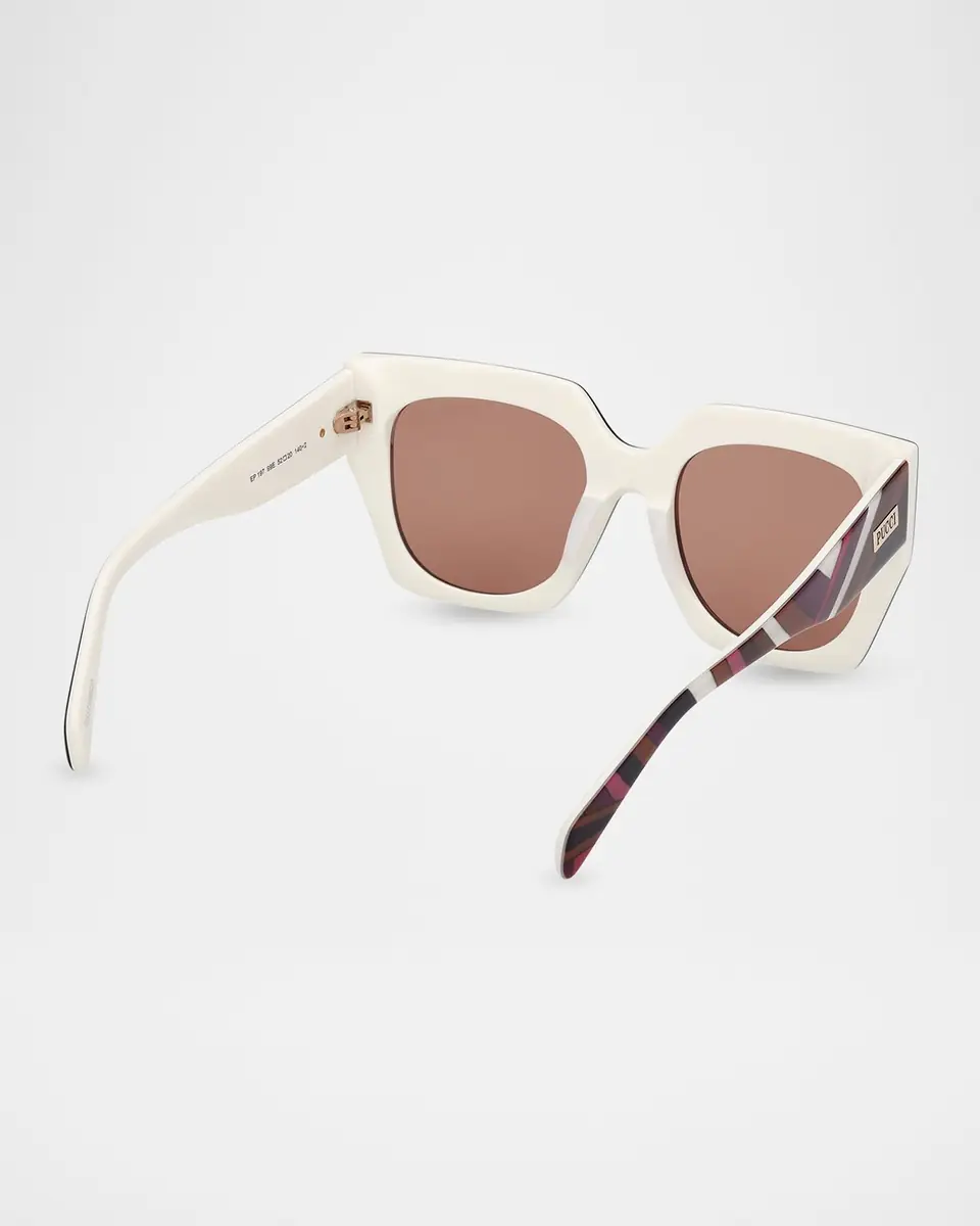 Pucci 52mm Acetate Butterfly Sunglasses | Thumbnail 4 Pucci 52mm Acetate Butterfly Sunglasses | Thumbnail 4