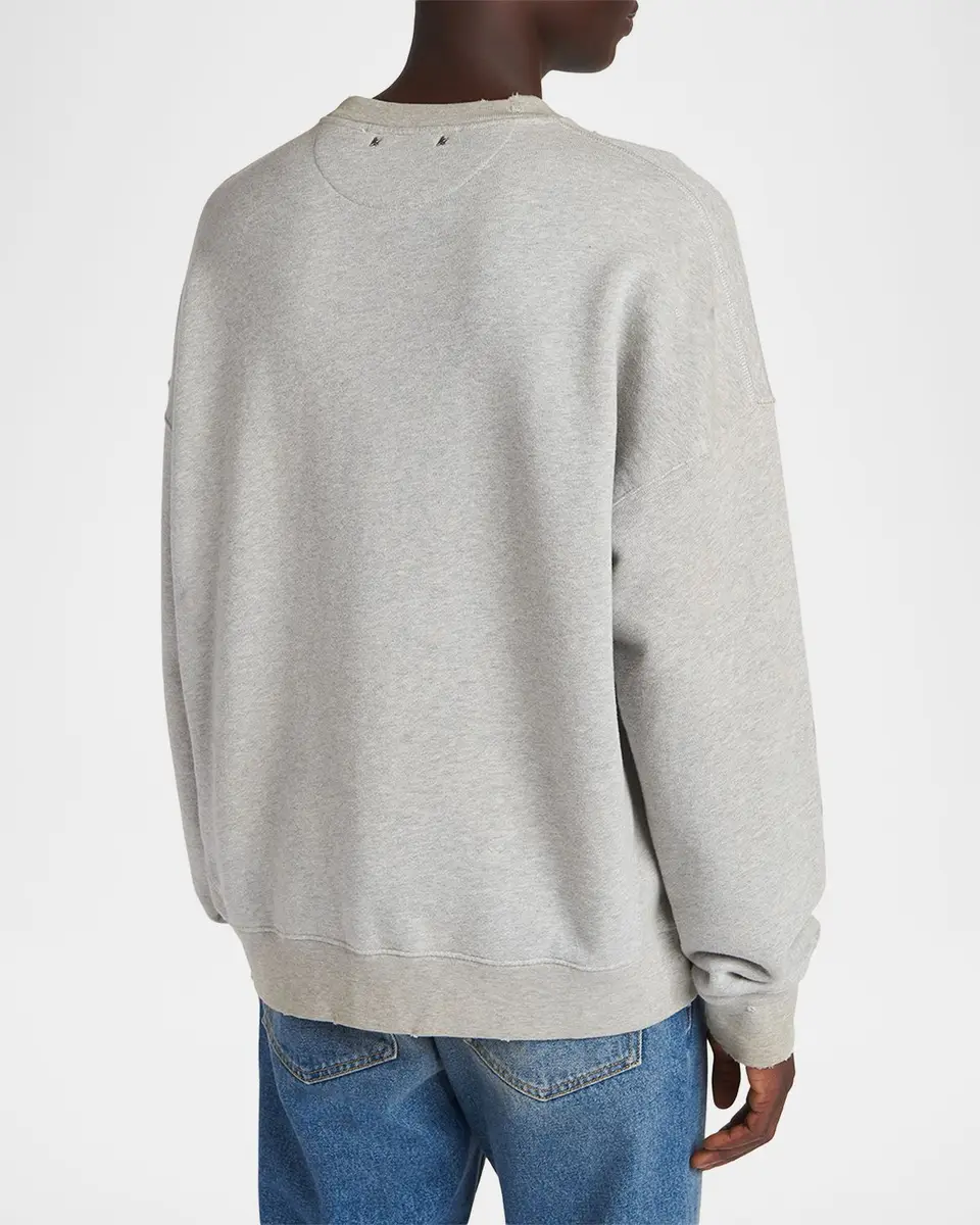 Golden Goose Men's Journey Cotton Crewneck Sweatshirt | Thumbnail 3 Golden Goose Men's Journey Cotton Crewneck Sweatshirt | Thumbnail 3