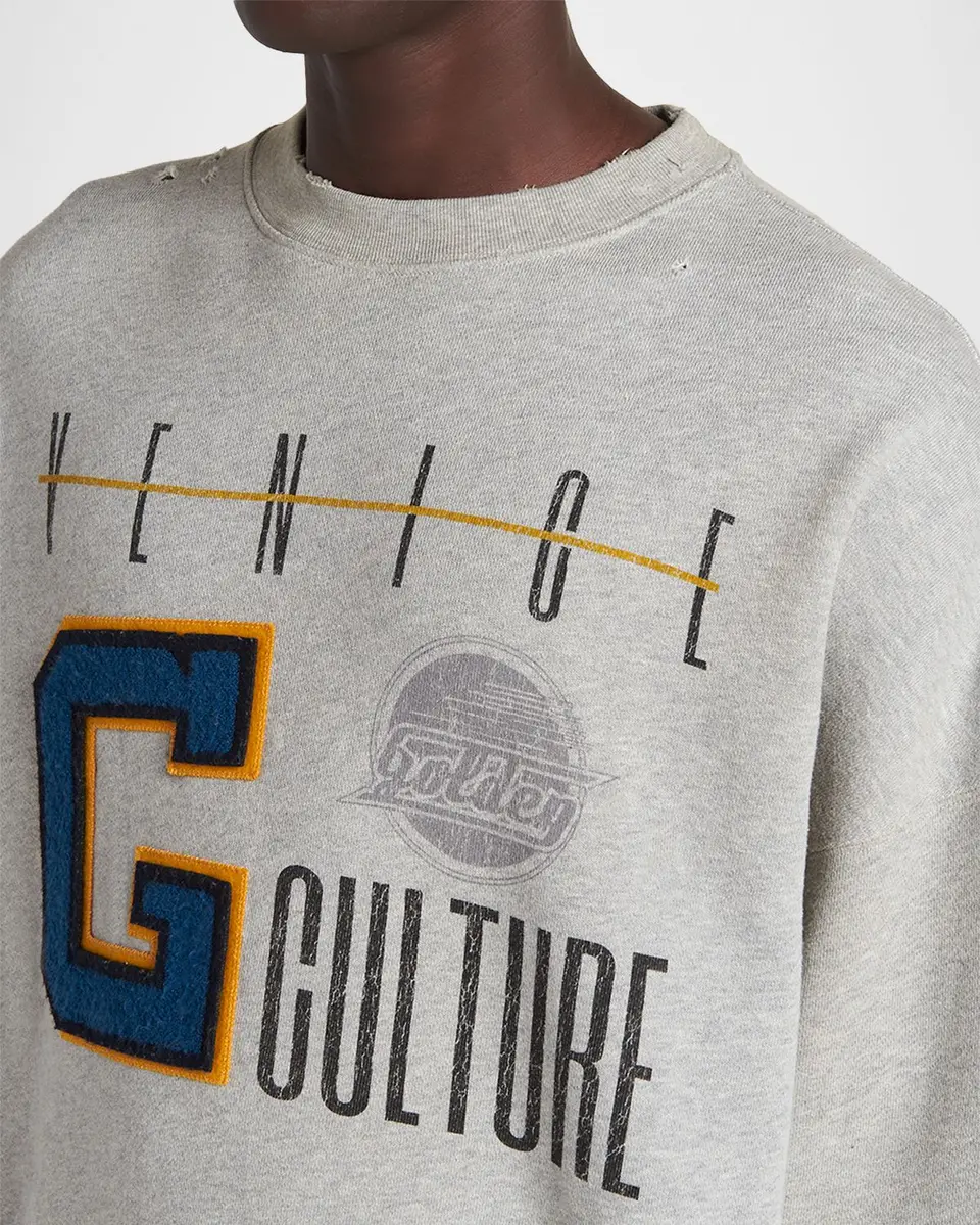Golden Goose Men's Journey Cotton Crewneck Sweatshirt | Thumbnail 5 Golden Goose Men's Journey Cotton Crewneck Sweatshirt | Thumbnail 5