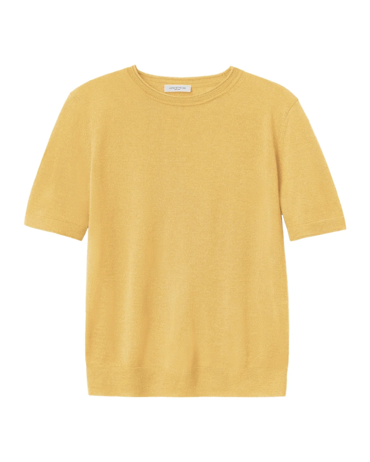Crewneck Cashmere Rib Knit Sweater Crewneck Cashmere Rib Knit Sweater