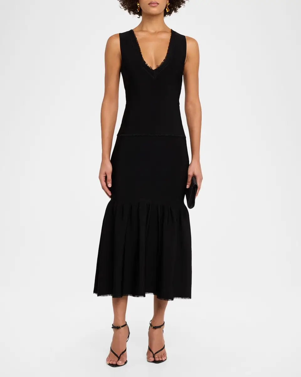 Adam Lippes Romy Mermaid Midi Skirt | Thumbnail 2
