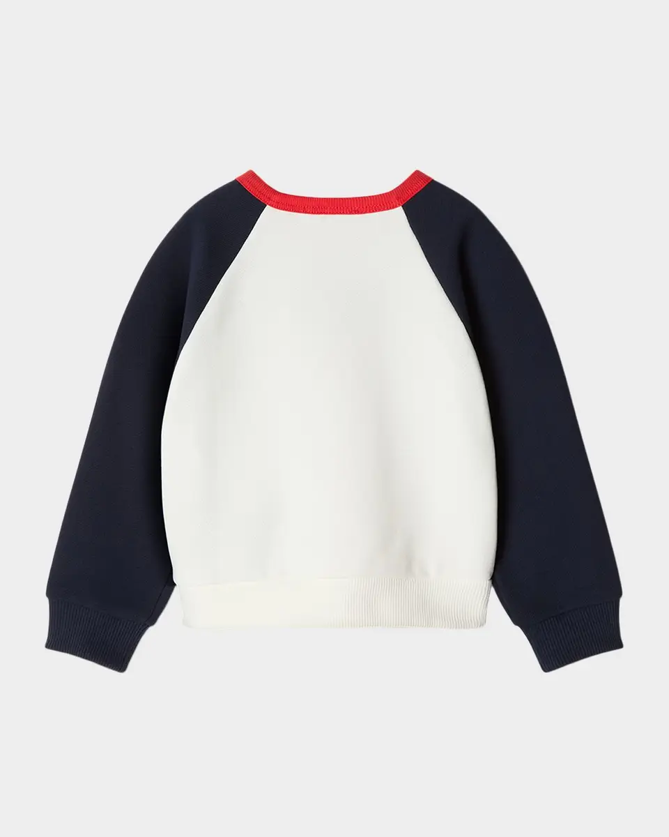 Versace Kid's Logo-Print Cotton Jersey Sweatshirt | Thumbnail 2 Versace Kid's Logo-Print Cotton Jersey Sweatshirt | Thumbnail 2