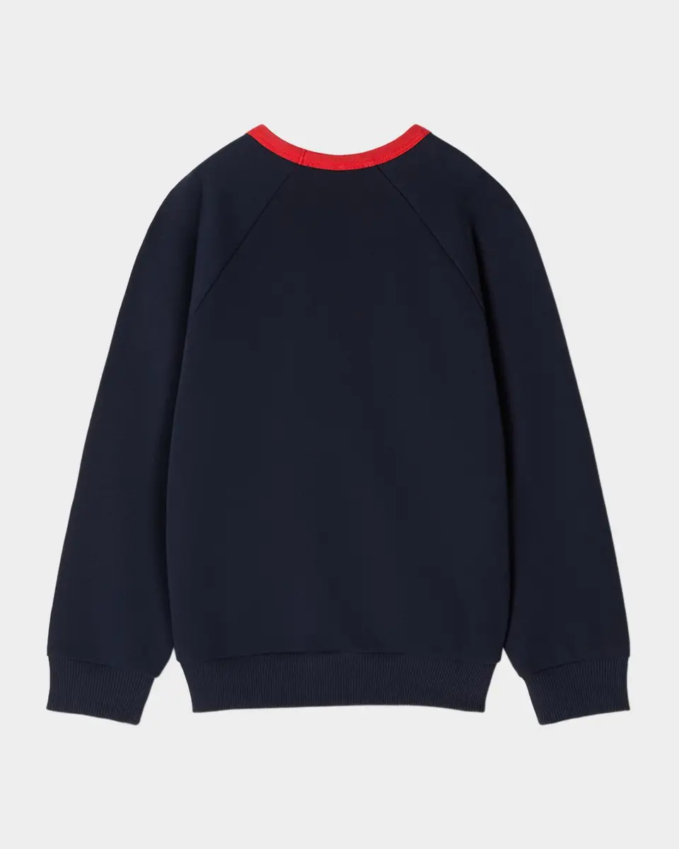 Versace Kid's Logo-Print Cotton Jersey Sweatshirt | Thumbnail 2 Versace Kid's Logo-Print Cotton Jersey Sweatshirt | Thumbnail 2