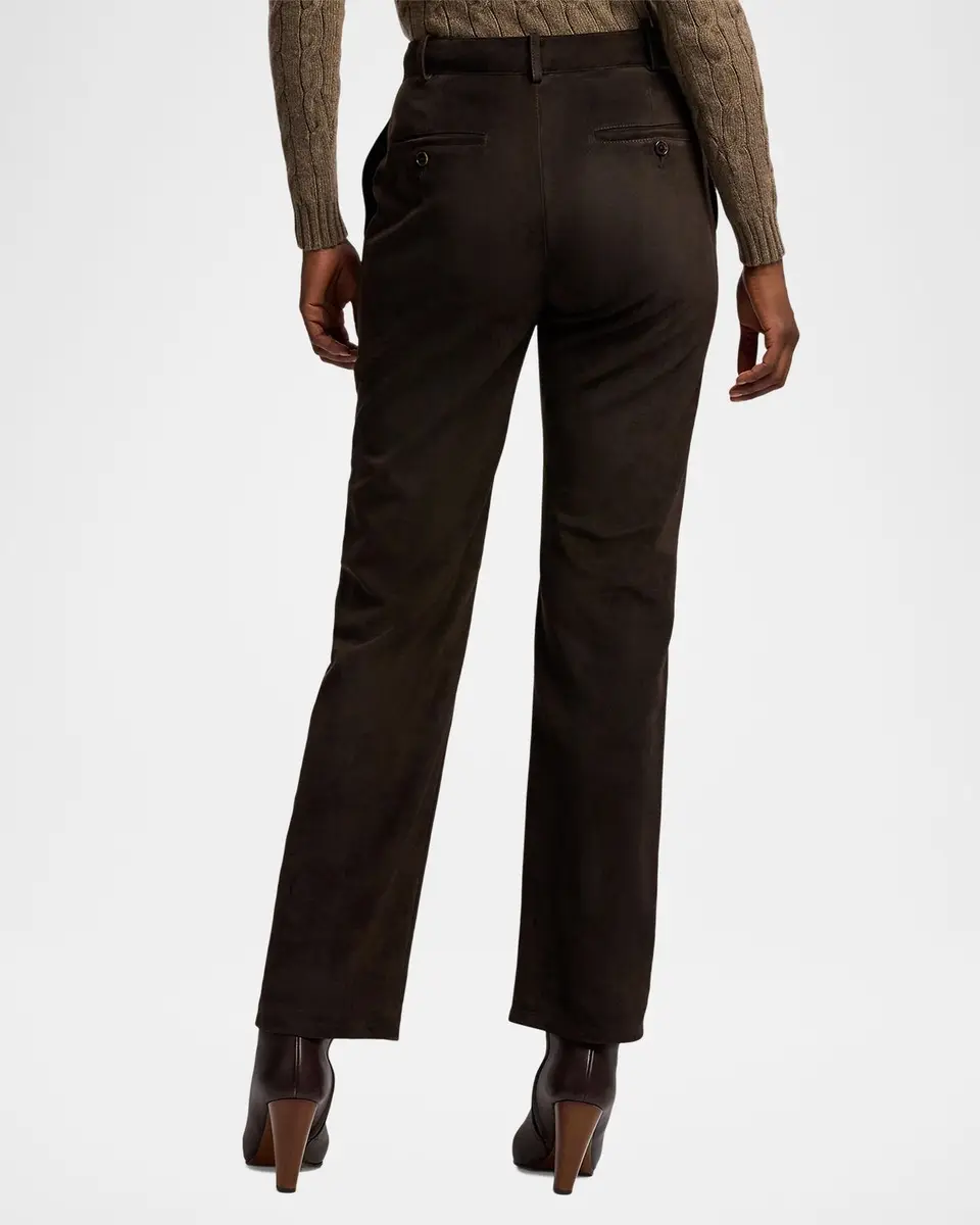 Ralph Lauren Collection Keegan Lamb-Suede Pants | Thumbnail 3 Ralph Lauren Collection Keegan Lamb-Suede Pants | Thumbnail 3