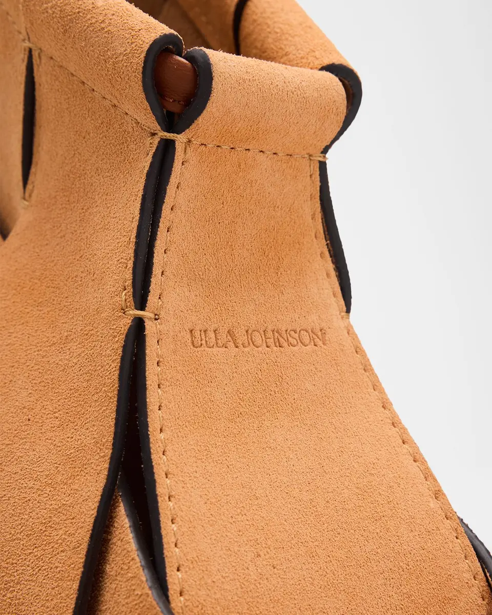 Ulla Johnson Charlotte Woven Suede Shoulder Bag | Thumbnail 5