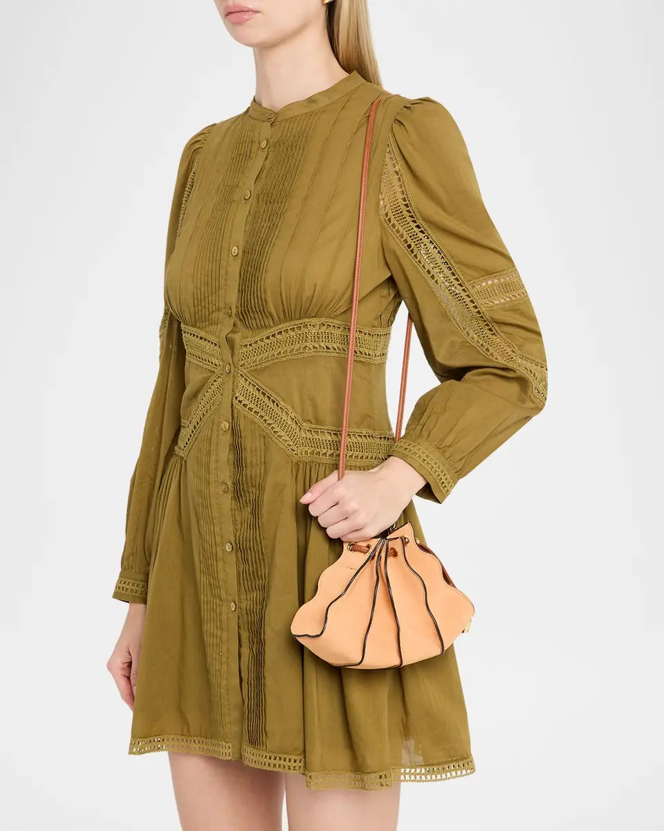 Ulla Johnson Adria Small Wavy Suede Crossbody Bag | Thumbnail 2 Ulla Johnson Adria Small Wavy Suede Crossbody Bag | Thumbnail 2