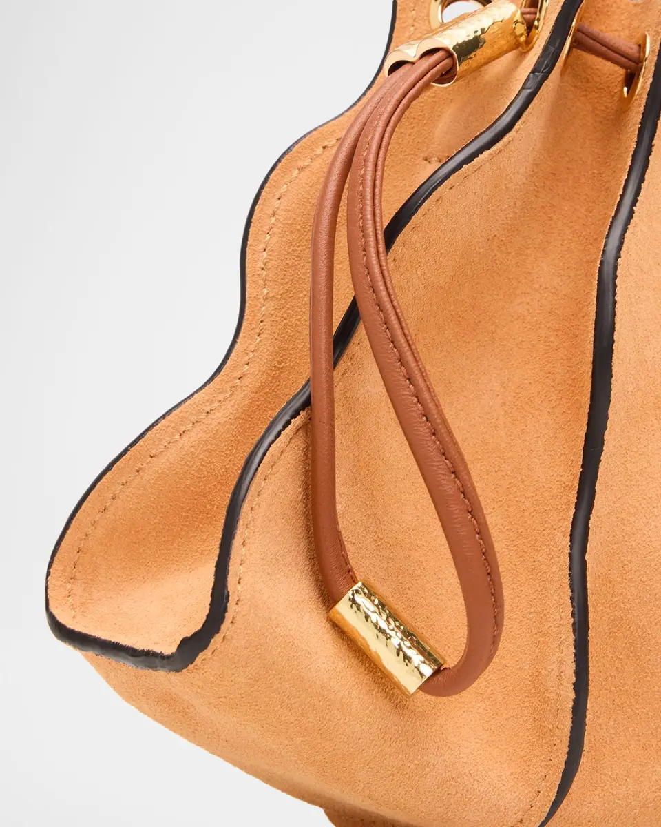 Ulla Johnson Adria Small Wavy Suede Crossbody Bag | Thumbnail 5 Ulla Johnson Adria Small Wavy Suede Crossbody Bag | Thumbnail 5