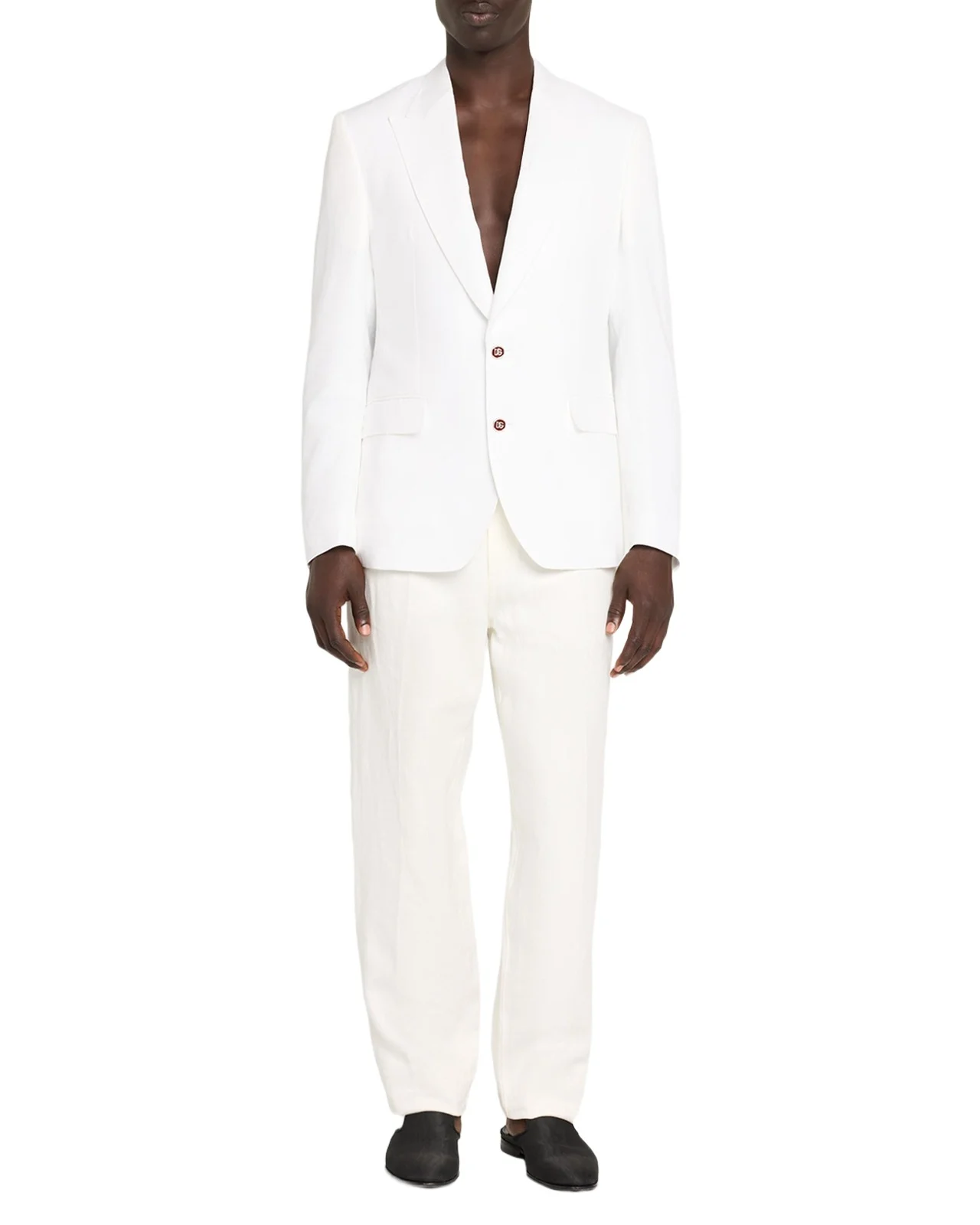 Dolce & Gabbana Men's Light Linen Two-Button Suit Jacket