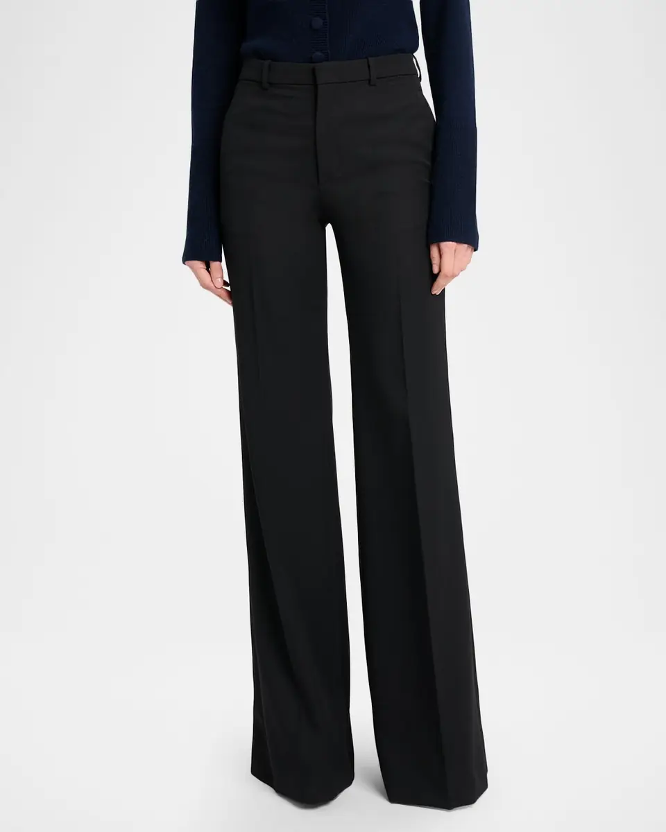 Chloé Wool Flared Trousers | Thumbnail 3