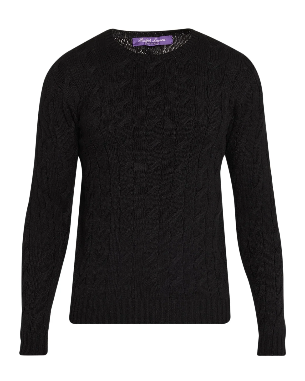 Men's Cable-Knit Cashmere Sweater Men's Cable-Knit Cashmere Sweater