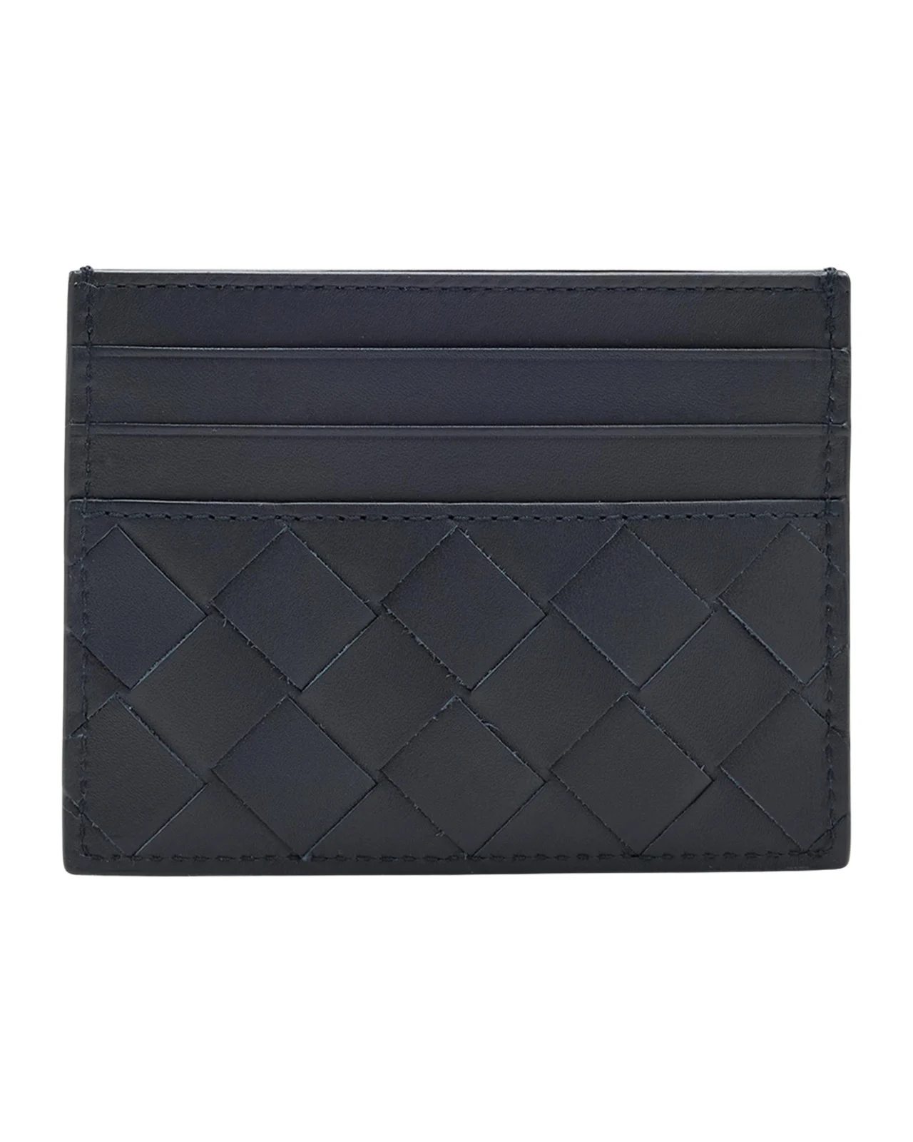 Bottega Veneta Men's Intrecciato Leather Card Case