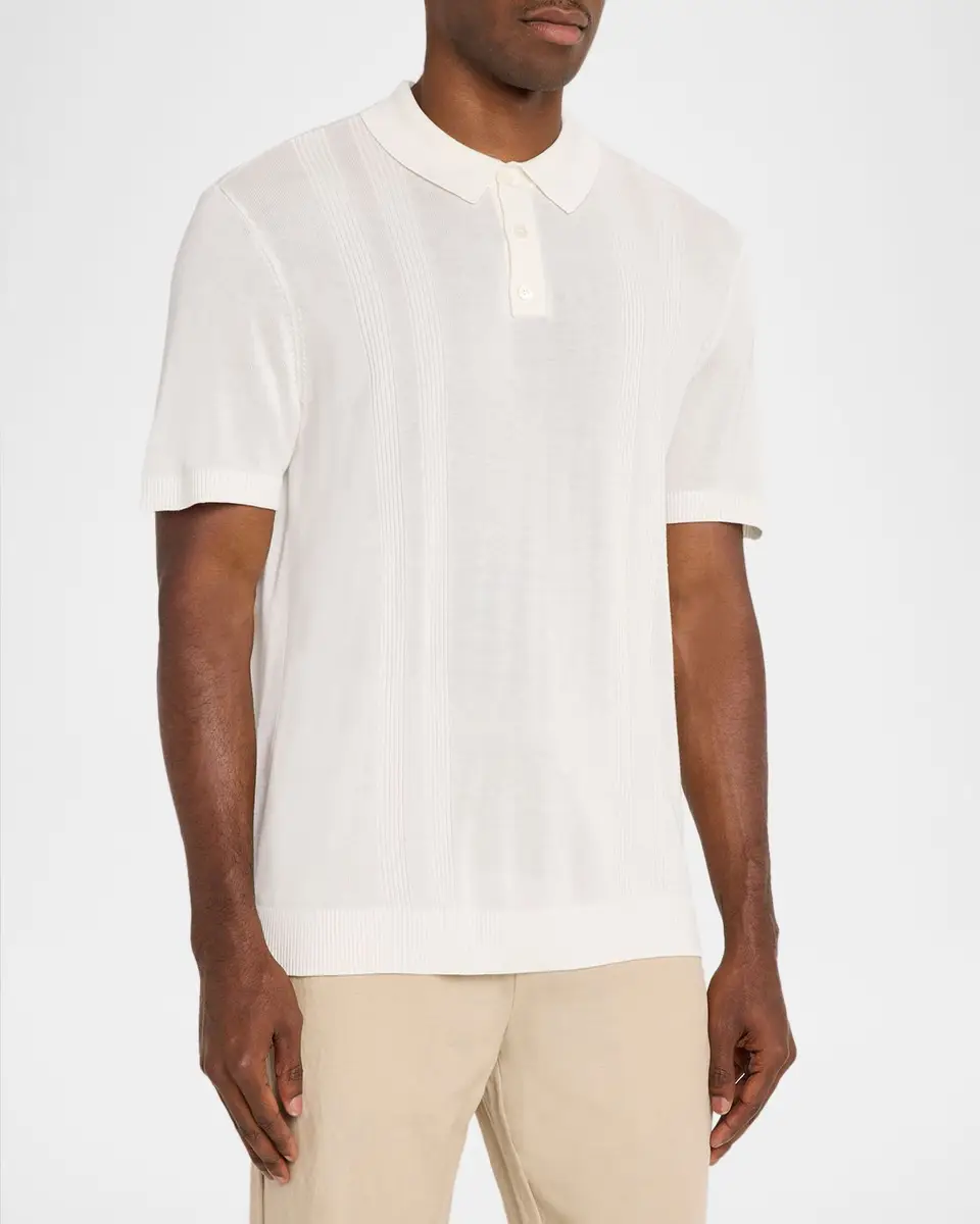 Onia Rib-Knit Polo Shirt | Thumbnail 4