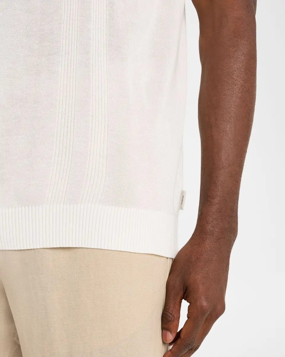 Onia Rib-Knit Polo Shirt | Thumbnail 5