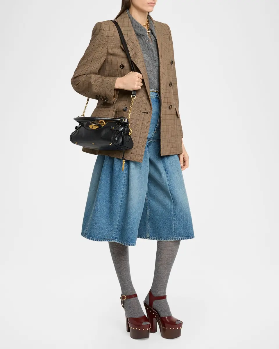 Chloé Paddington Small Leather Shoulder Bag | Thumbnail 5 Chloé Paddington Small Leather Shoulder Bag | Thumbnail 5