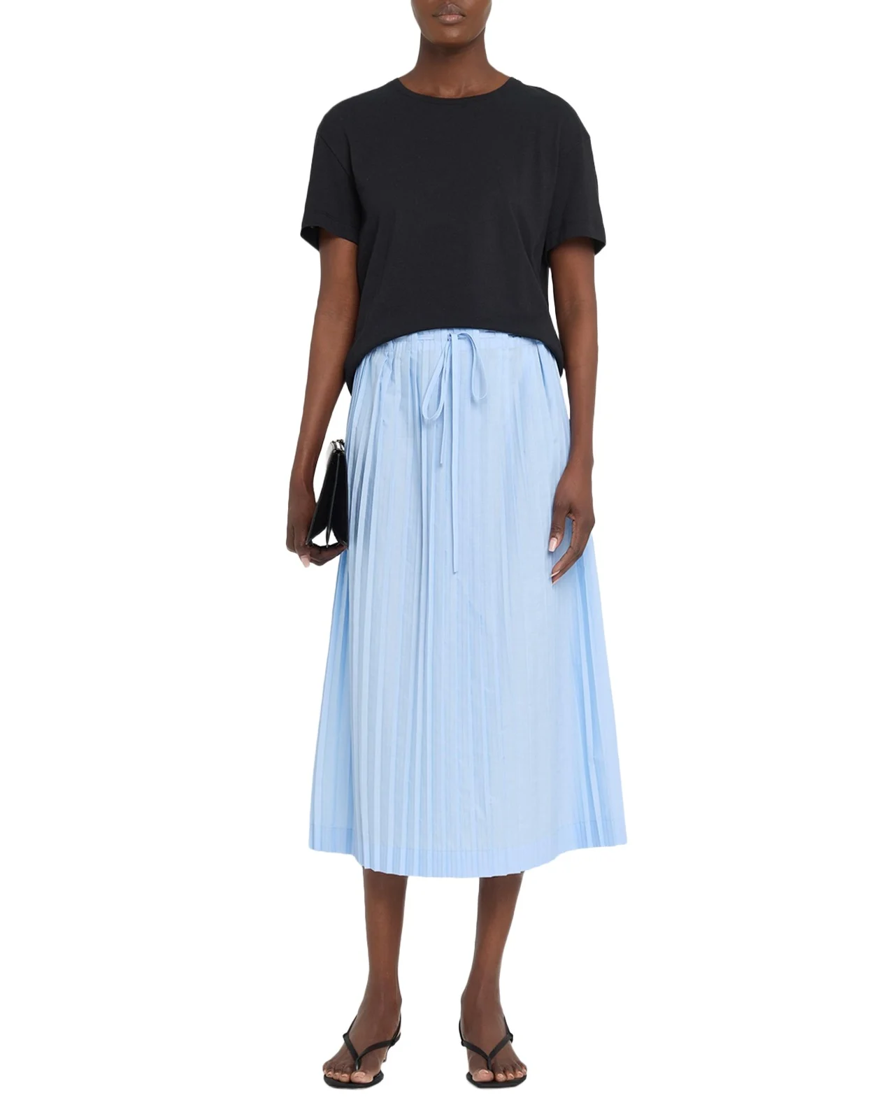 Belted Pleated Skirt Belted Pleated Skirt