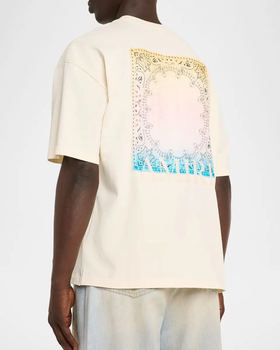 AMIRI Men's MA Check Oversized T-Shirt | Thumbnail 2 AMIRI Men's MA Check Oversized T-Shirt | Thumbnail 2
