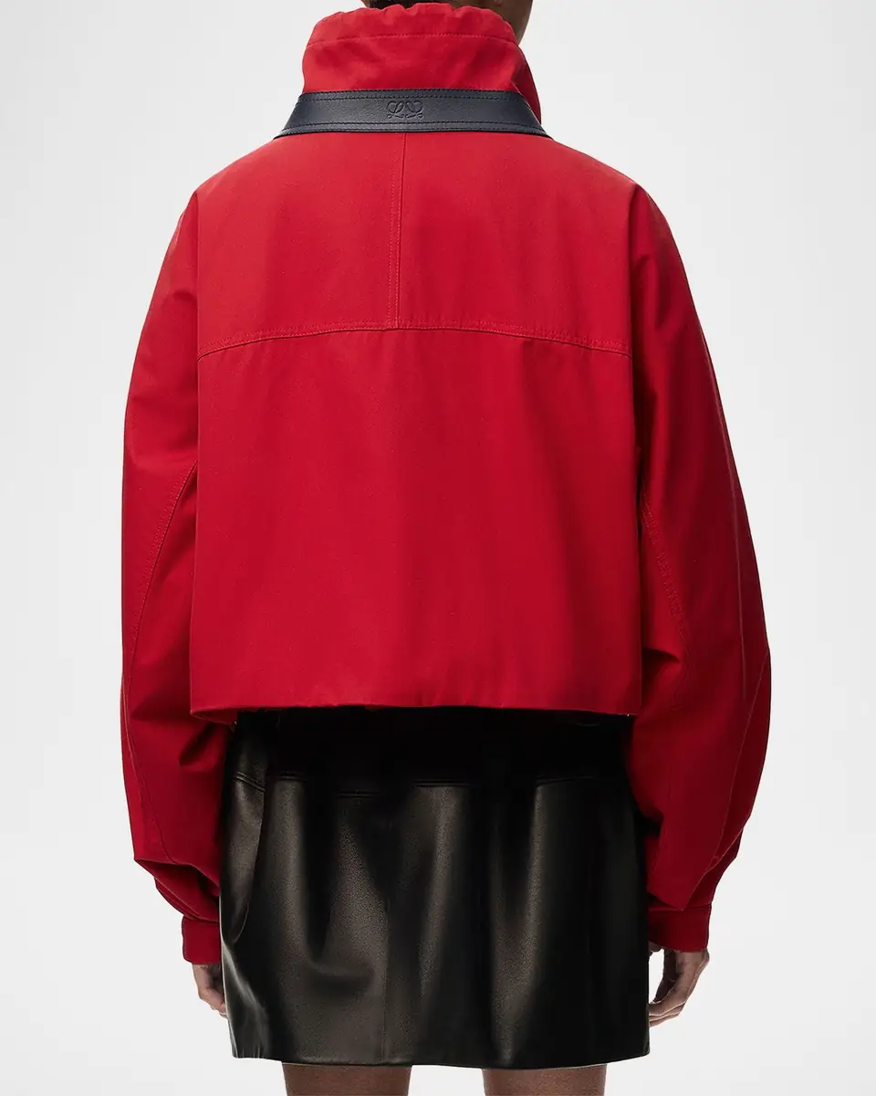 Loewe Lightweight Cropped Technical Jacket | Thumbnail 2 Loewe Lightweight Cropped Technical Jacket | Thumbnail 2