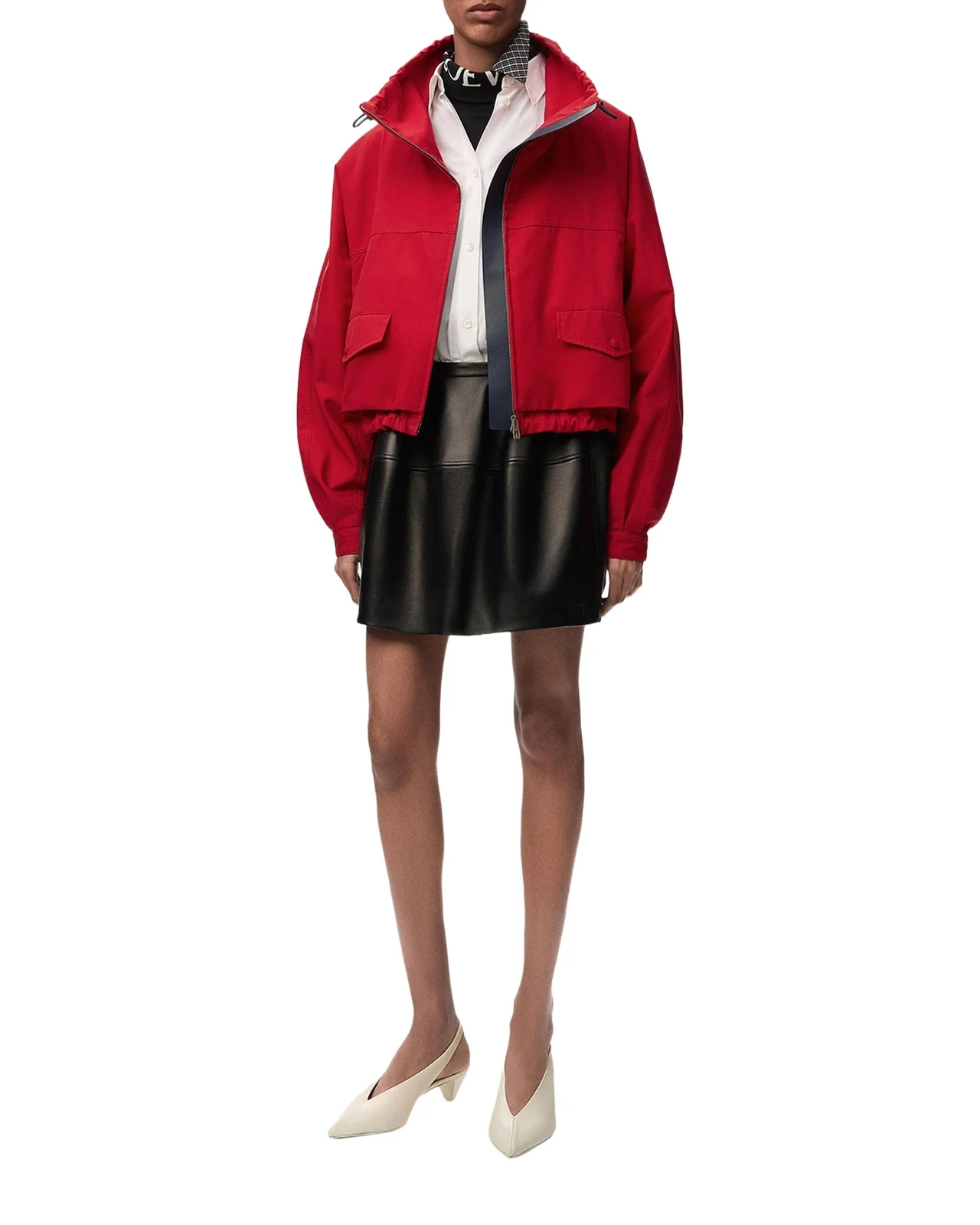 Lightweight Cropped Technical Jacket Lightweight Cropped Technical Jacket