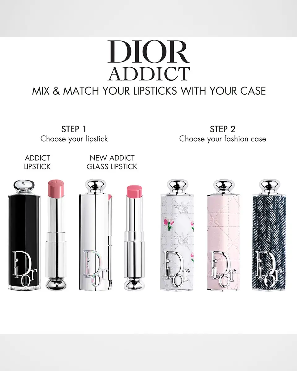Dior Addict Glass Lipstick - 306 Rose Charms | Thumbnail 8