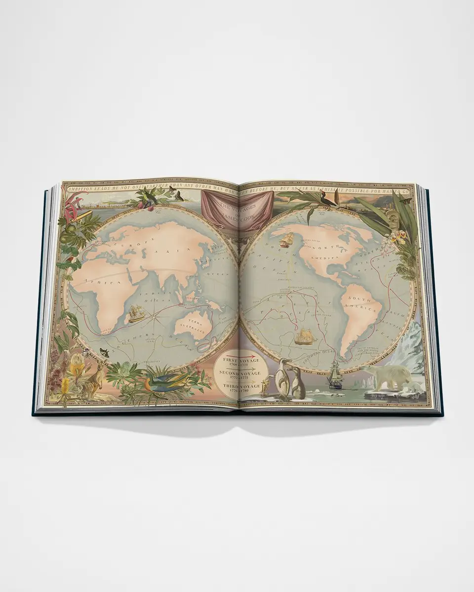 ASSOULINE "Pacific Islands: James Cook Voyages" Book by Nicholas Thomas | Thumbnail 4 ASSOULINE "Pacific Islands: James Cook Voyages" Book by Nicholas Thomas | Thumbnail 4