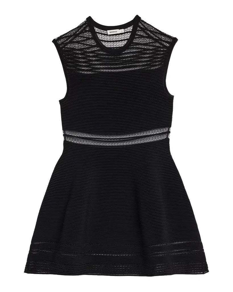 Simkhai Esri Knit Mini Dress | Image 1 Simkhai Esri Knit Mini Dress | Image 1