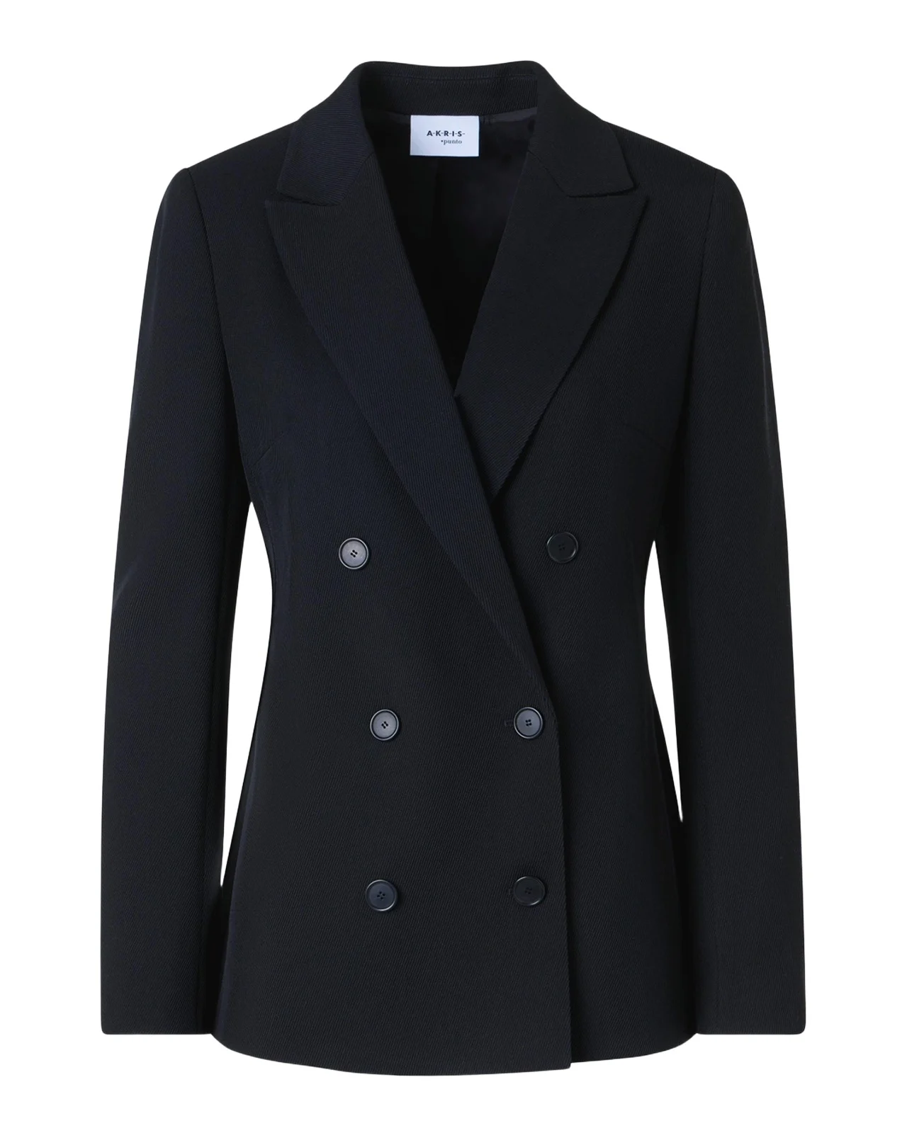 Wool Tricotine Double-Breasted Jacket Wool Tricotine Double-Breasted Jacket