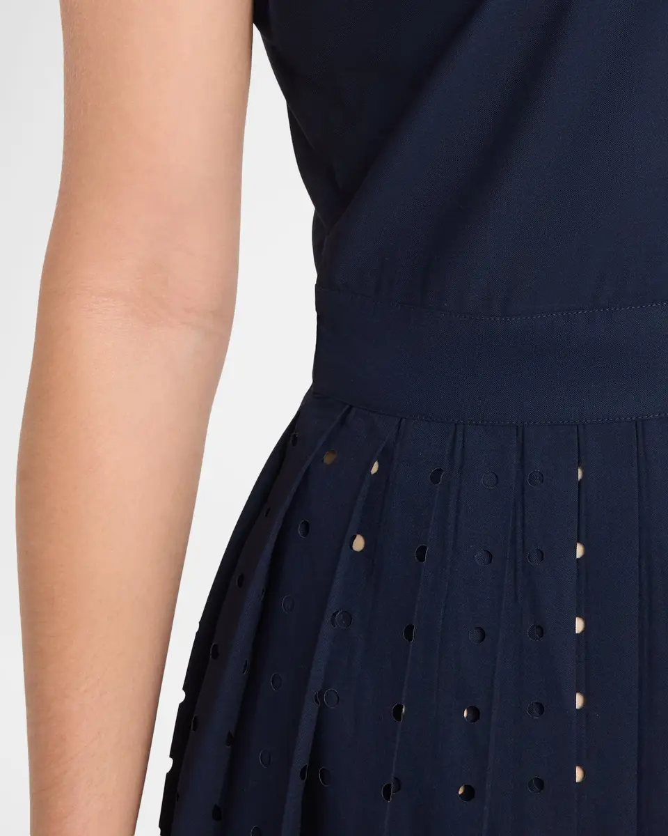 LOVEBIRDS Talis Pleated Cutout Midi Dress | Thumbnail 5 LOVEBIRDS Talis Pleated Cutout Midi Dress | Thumbnail 5