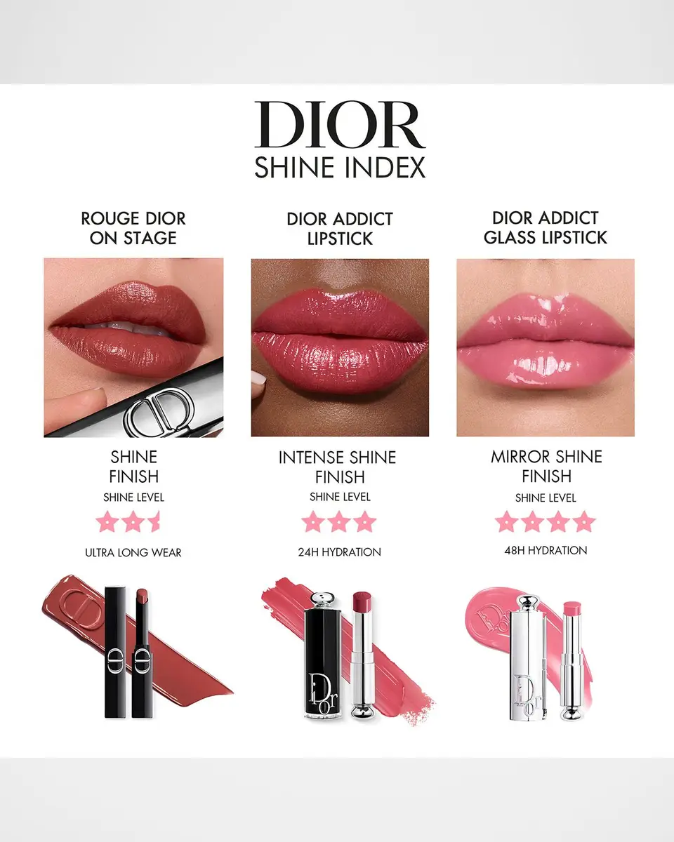 Dior Addict Glass Lipstick - 306 Rose Charms | Thumbnail 3