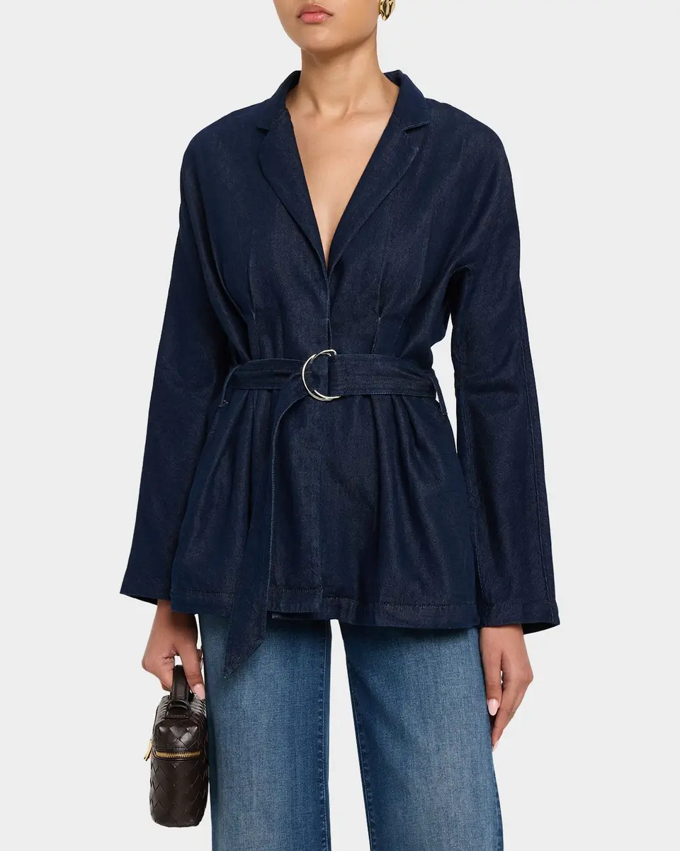 rag & bone Ultra-Featherweight Mandi Denim Blazer | Thumbnail 4 rag & bone Ultra-Featherweight Mandi Denim Blazer | Thumbnail 4
