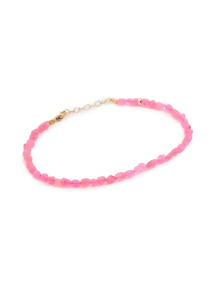 14k Pink Pebble Opal Bracelet