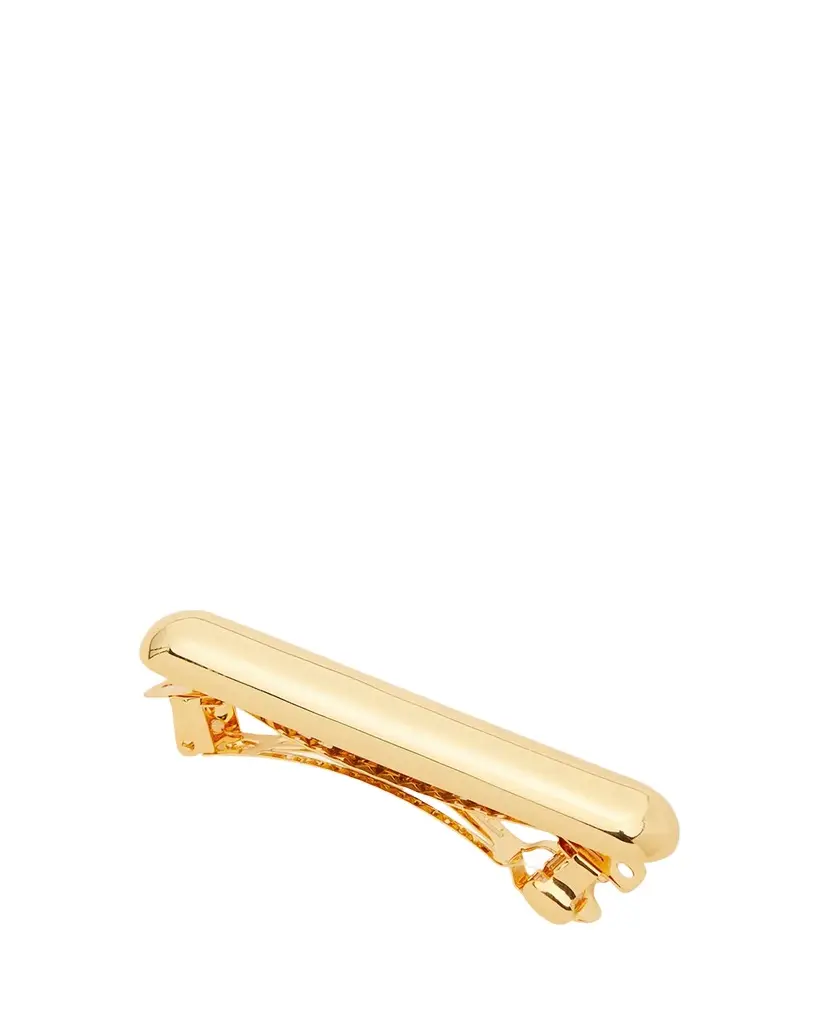 LELET NY Glossy Bar Brass Barrette | Image 1 LELET NY Glossy Bar Brass Barrette | Image 1