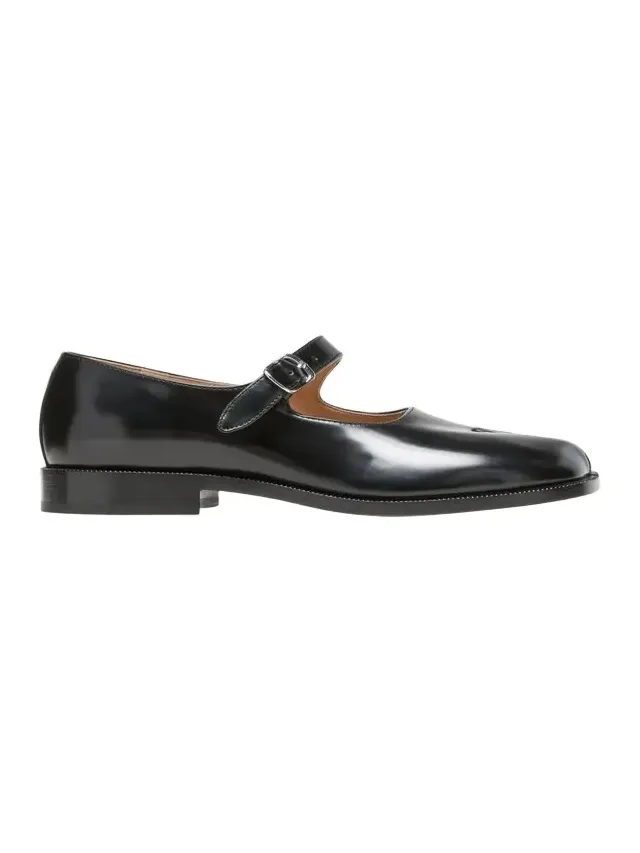Tabi Leather Mary Jane Ballerina Flats Tabi Leather Mary Jane Ballerina Flats