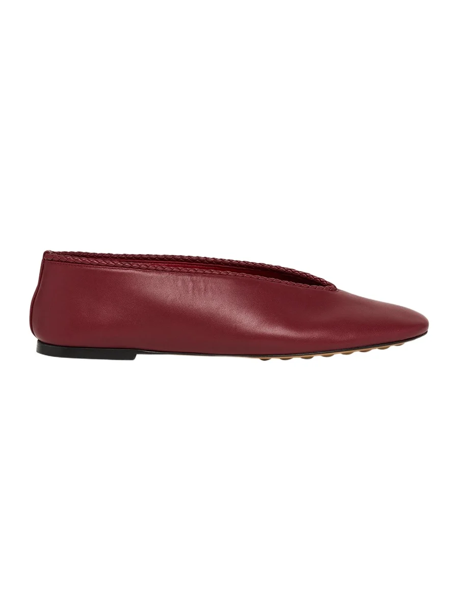 Rosa Lagoon Nappa Leather Ballerina Flats Rosa Lagoon Nappa Leather Ballerina Flats