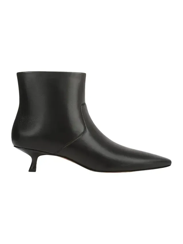 Simone Leather Ankle Booties
