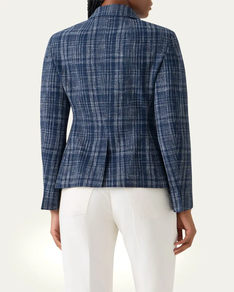 Akris Delia Buttoned Tweed Jacket | Thumbnail 3