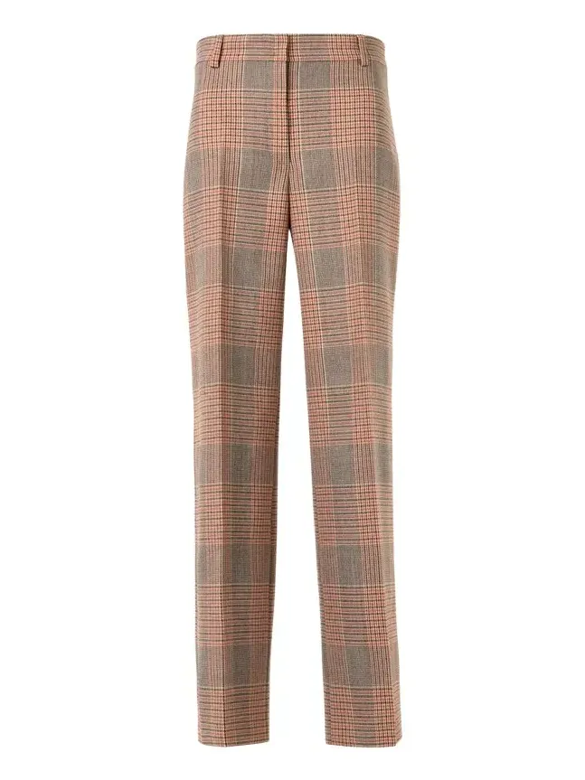 Chiaro Glen Check Heavy Wool Twill Pants
